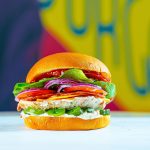 Crisp Tease Mustard Chicken Burger