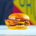 Crisp Tease Truffle Chicken Burger
